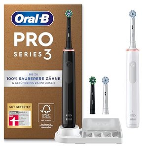 Oral-B Pro Series 3 Plus Edition Doppelpack Elektrische Zahnbürste