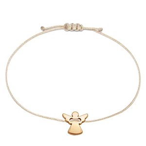 Armband mit Schutzengel Roségold oder Silber