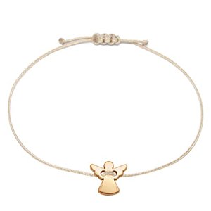 Armband mit Schutzengel Roségold oder Silber