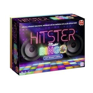 Hitster&#x20;Bingo,&#x20;Musik-Brettspiel,&#x20;ab&#x20;12&#x20;Jahren,&#x20;2-6&#x20;Spieler