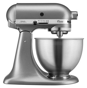 KitchenAid 5K45SSESL Küchenmaschine, silber