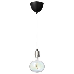 SKAFTET / MOLNART Lampenaufhängung +LED-Leuchtmittel