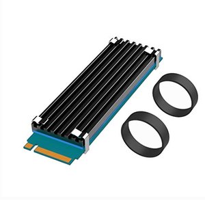 GLOTRENDS M.2 Kühler-Kits passend für PS5/PC, 0,12 Zoll (3 mm) dicke M.2 Kühlrippe für 2280 PCIe SSD
