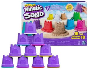 Kinetic Sand Burgenförmchen mit Sand