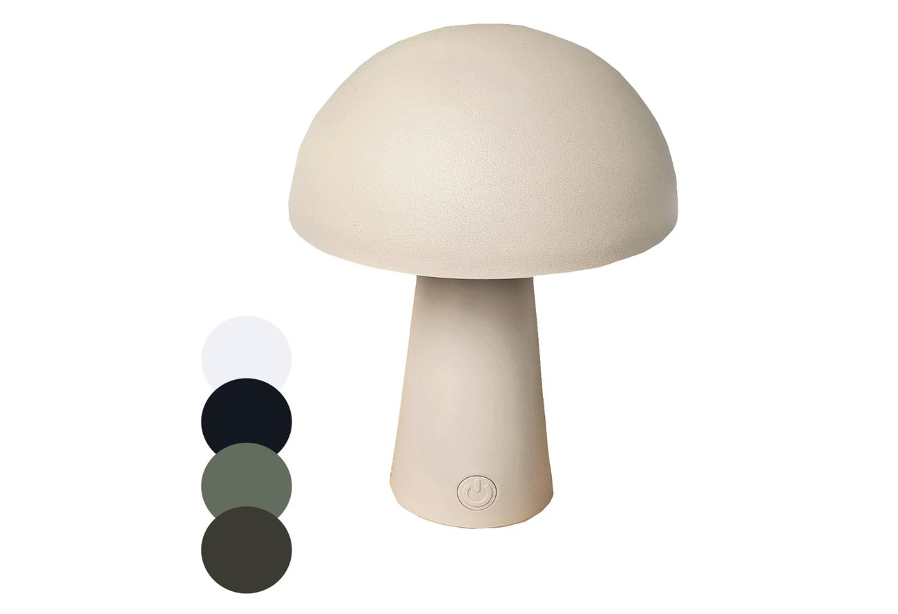 LED Tischlampe Pilzform dimmbar