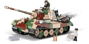 COBI 2540 PzKpfw VI AUSF. Königstiger - Bausteine, grün, braun, beige