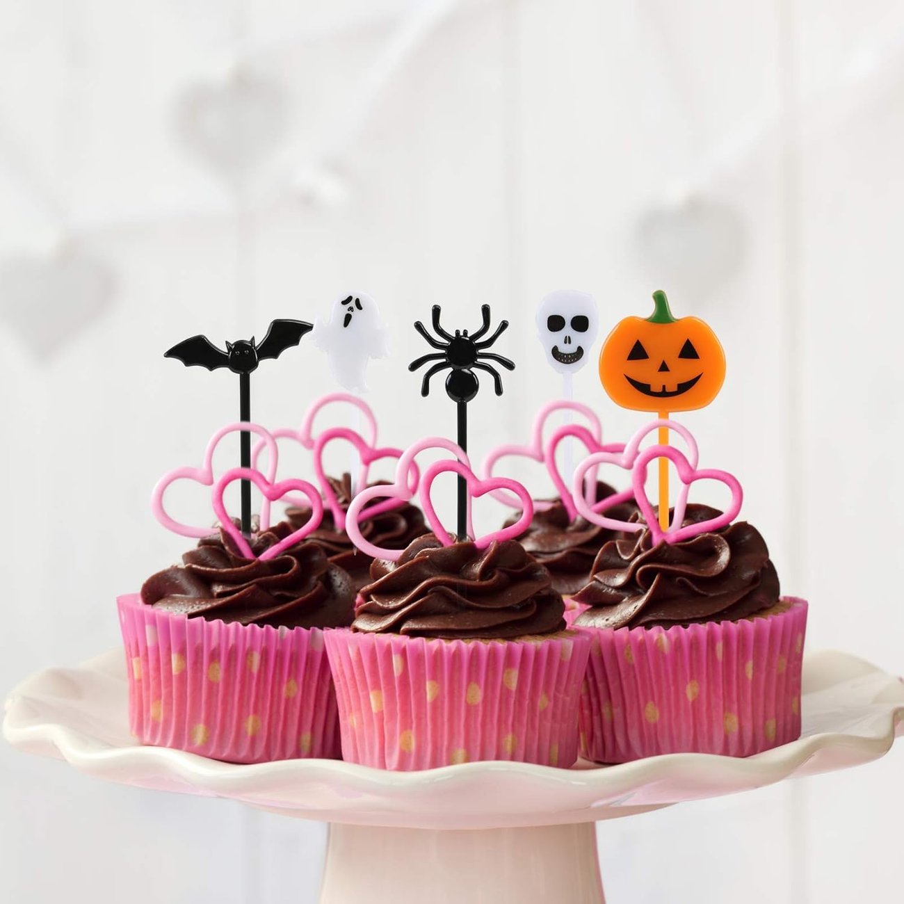 Kesote 100x Halloween Cupcake Topper