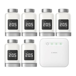 Bosch Smart Home Starter-Set Heizung II mit 6 Thermostaten