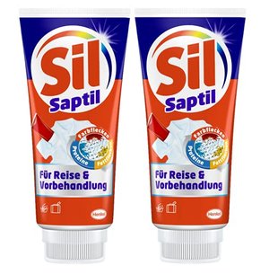 Sil Saptil für Reise & Vorbehandlung, Universalfleckenentferner, 2 x 200 ml, für die Vorbehandlung m