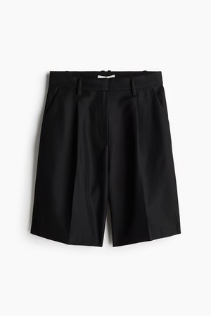 Bermuda shorts - Schwarz - Damen