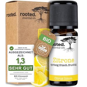 rooted. BIO Zitronenöl [100% NATURREIN]