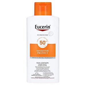 Eucerin Sensitive Protect Sun Lotion Extra Light LSF 50+, 400 ml Lotion