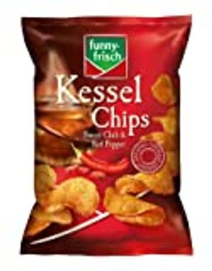 funny-frisch Kessel Chips Sweet Chili und Red Pepper,10er Pack (10 x 120 g)