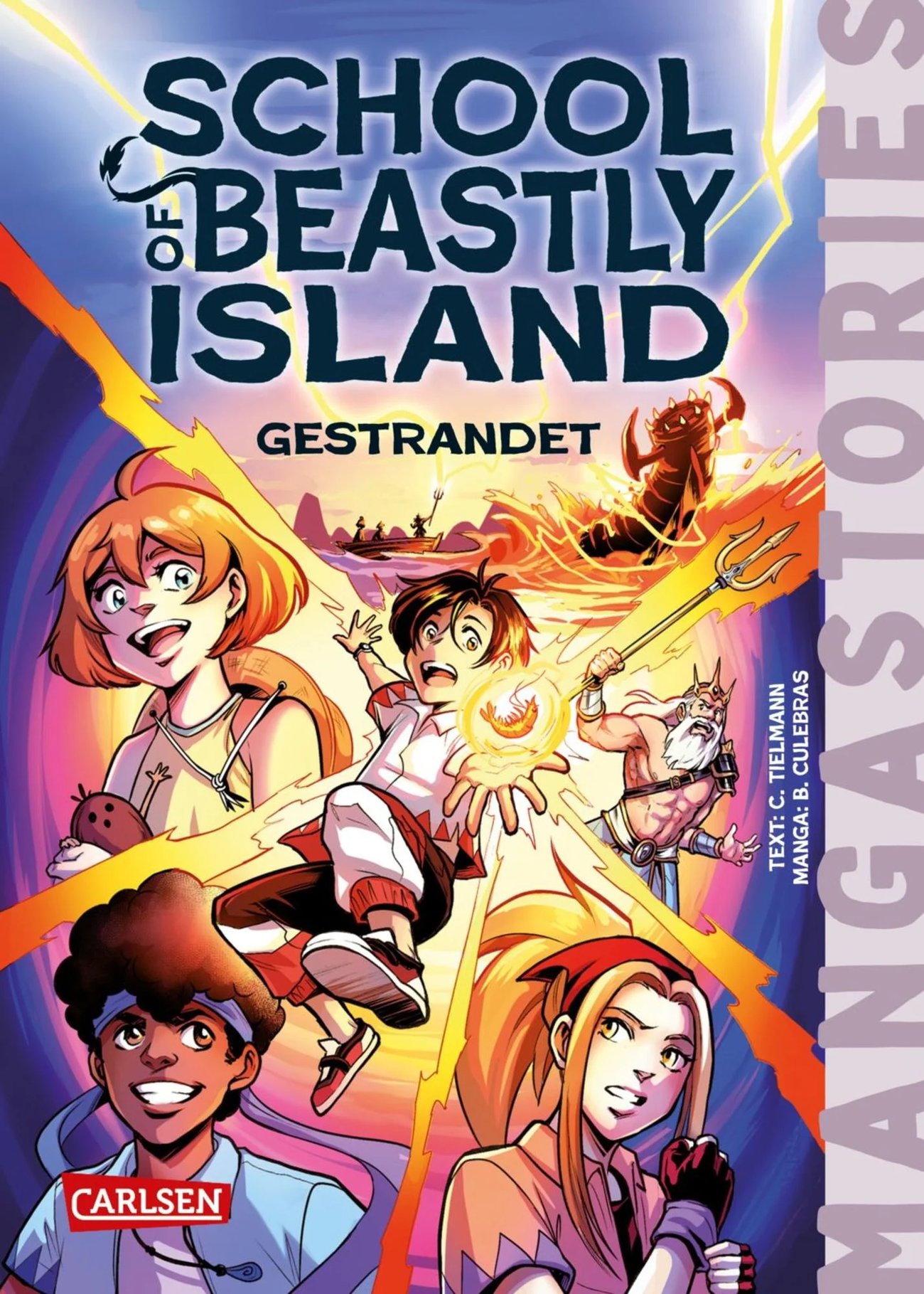 School of Beastly Island Band 1 - Gestrandet: Manga-Stories