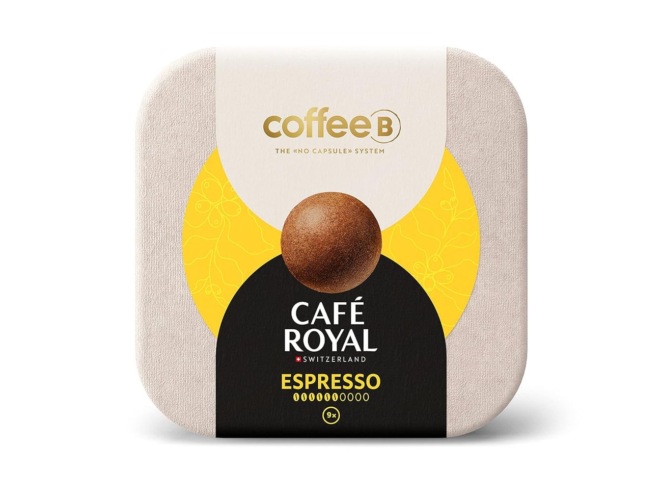 CoffeeB by Café Royal Espresso 9 Coffee Balls 51g