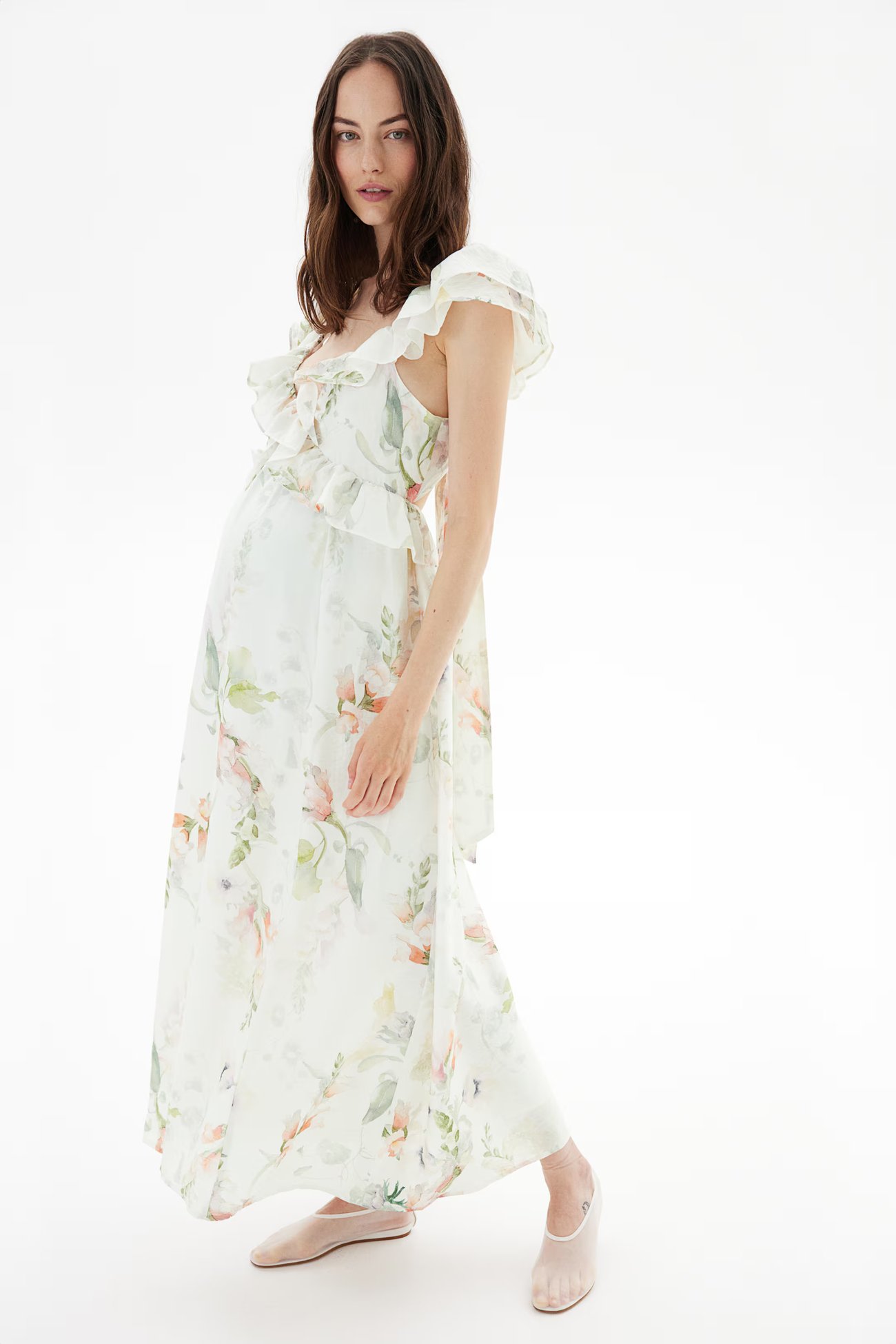 MAMA Kleid mit Volants