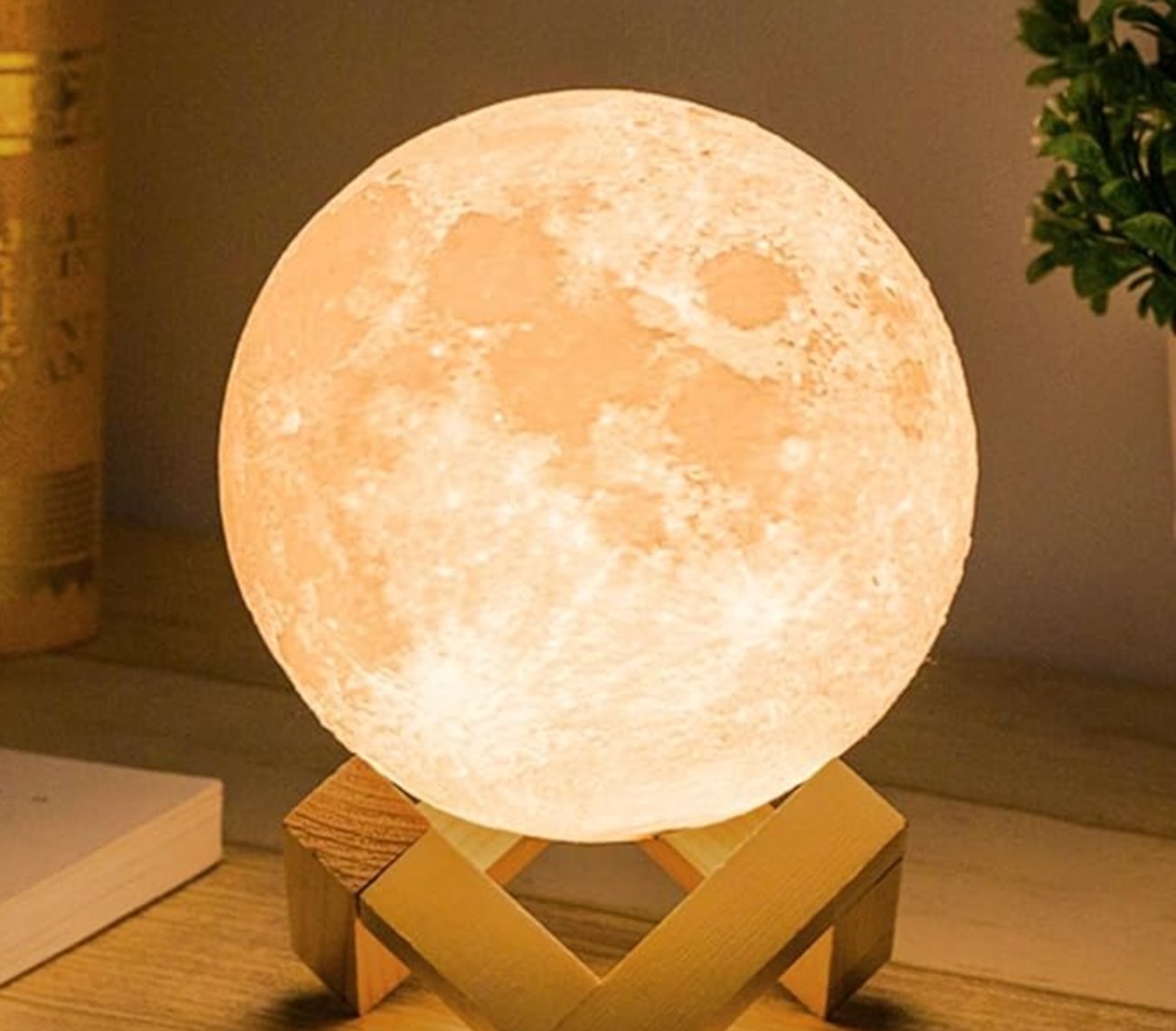 Mydethun Mondlampe 3D Moonlight