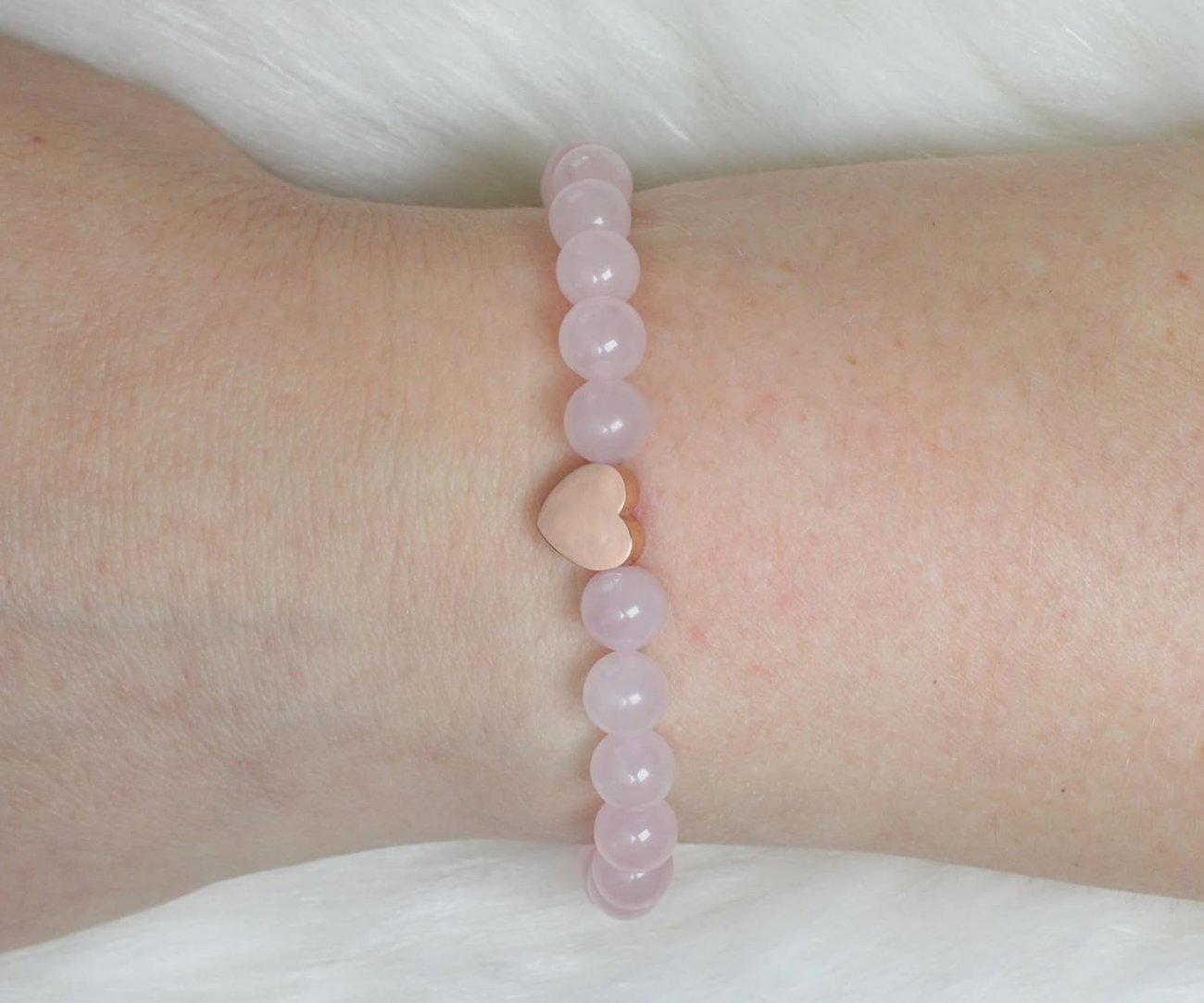 Lakada Rosenquarz-Armband