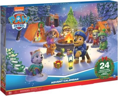 PAW Patrol Adventskalender mit 24 Spielzeug-Überraschungen