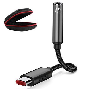 USB C Kopfhörer Adapter Aux,USB C auf 3,5mm Klinke Adapter