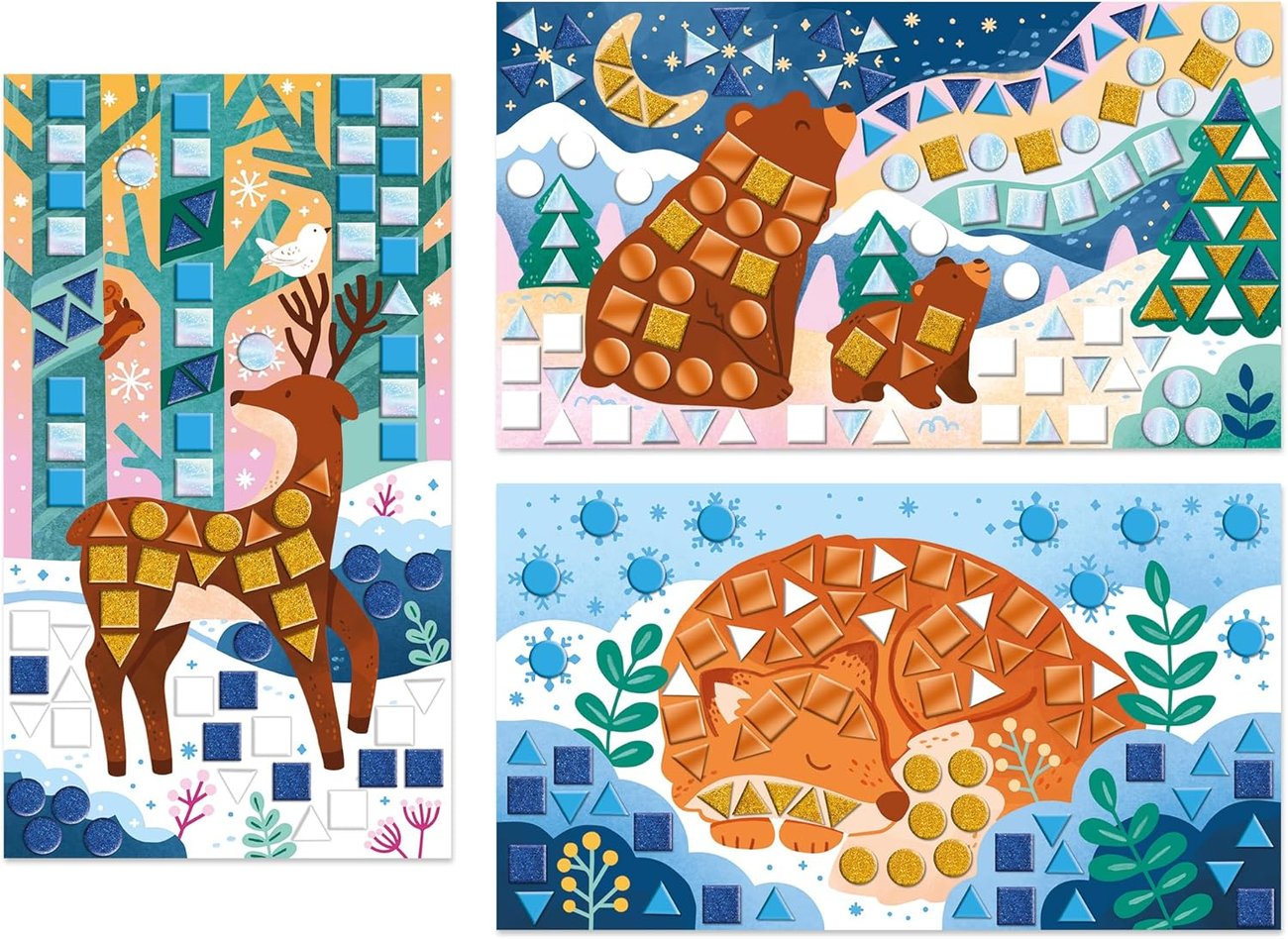 Janod - Mosaikset aus Schaumstoff, 3 Bilder