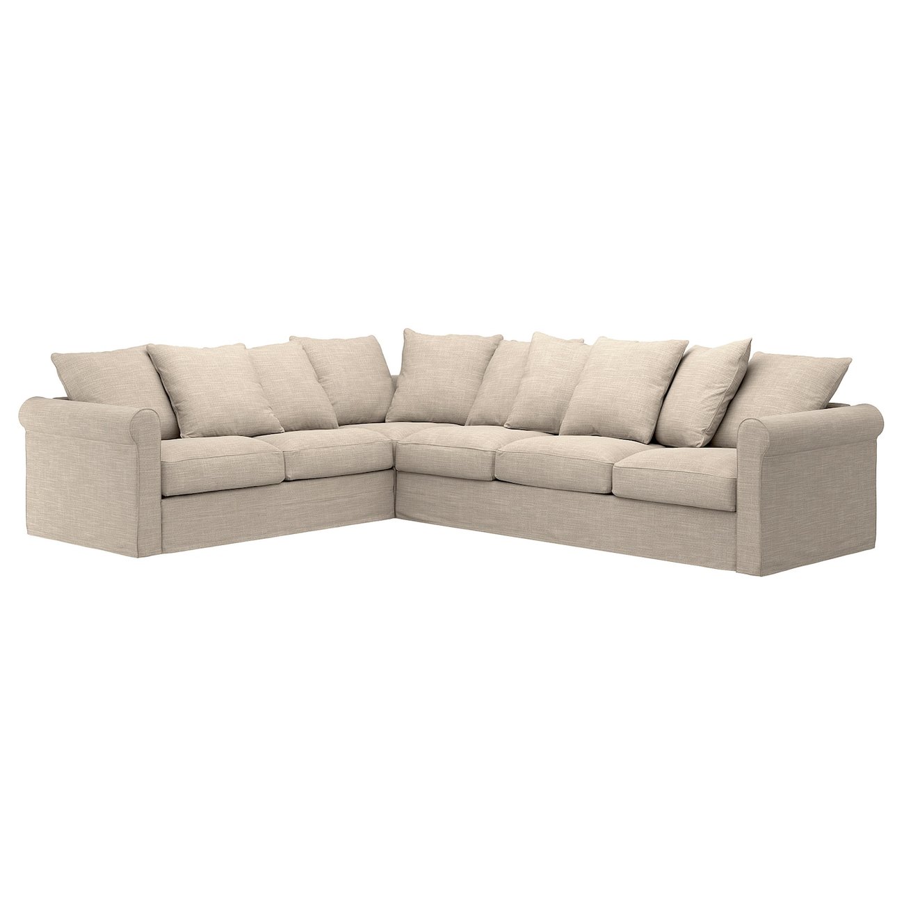 GRÖNLID Ecksofa - Beige