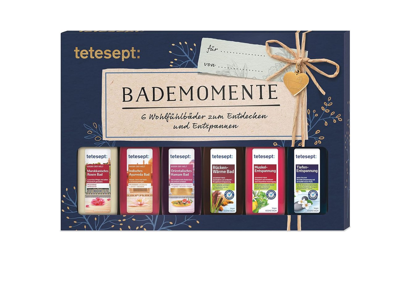 tetesept Bäder Geschenkset Bademomente