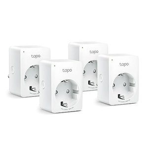 TP-Link Tapo Smart WLAN Steckdose,Alexa Steckdose 4er Pack, Smart Home WiFi Steckdose, Alexa Zubehör