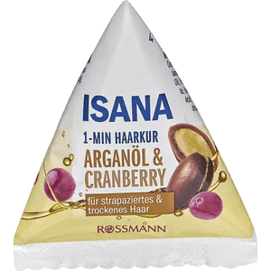 ISANA 1-Minute Haarkur Arganöl & Cranberry