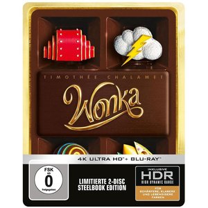 Wonka: Limitierte 2-Disc-Steelbook-Edition (Blu-ray)