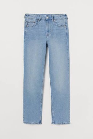 Straight High Ankle Jeans