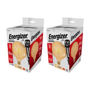 Goldene LED-Leuchtmittel E27 mit 30 Watt im 2er-Pack