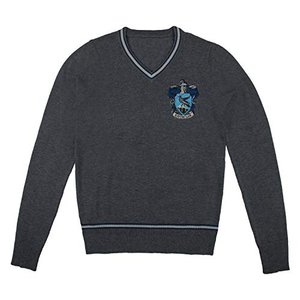 Cinereplicas - Harry Potter - Schal - Offiziel lizensiert - Ravenclaw - 190 cm - Blau und Grau