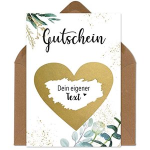 OWLBOOK Rubbelkarten zum selber beschriften - Gutschein