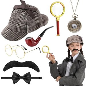Detektiv Kostüm & Zubehör Set