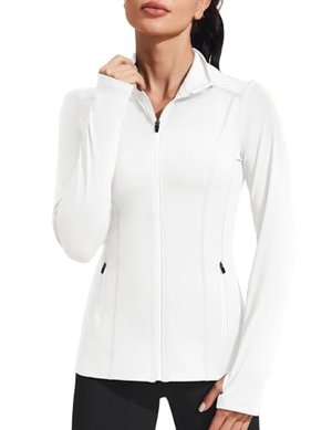 PINSPARK Sportjacke Damen Laufjacke Langarm