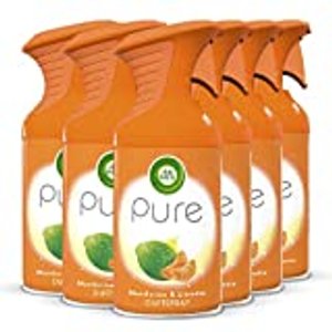 Air Wick PURE Mandarine & Limette – Aromatisch-frisches Duftspray geruchsneutralisierend & ohne feuc