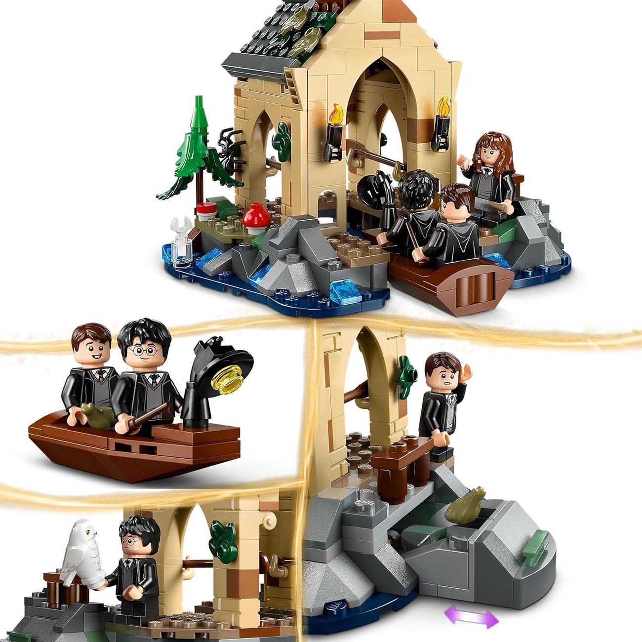 LEGO Harry Potter Bootshaus von Schloss Hogwarts