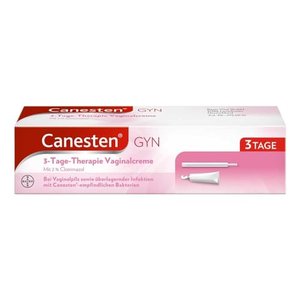 Canesten GYN 3-Tage-Therapie Vaginalcreme gegen Scheidenpilz – rezeptfrei