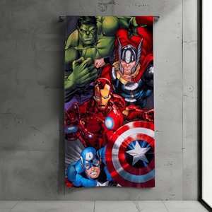 Marvel Avengers Strandtuch aus Baumwolle 70x140cm