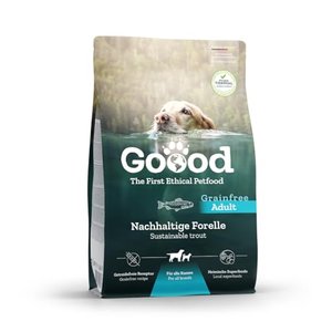 Goood 60845 - Adult - Nachhaltige Forelle - Hunde-Trockenfutter für ausgewachsene Hunde - 10 kg Inha