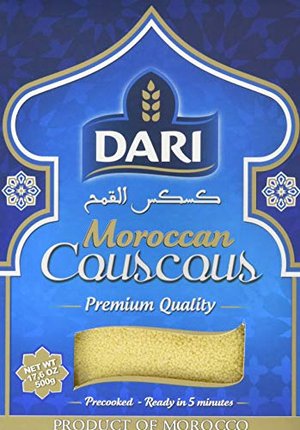 Dari Couscous (aus Marokko, Premium, schnelle Zubereitung) 6er Pack 