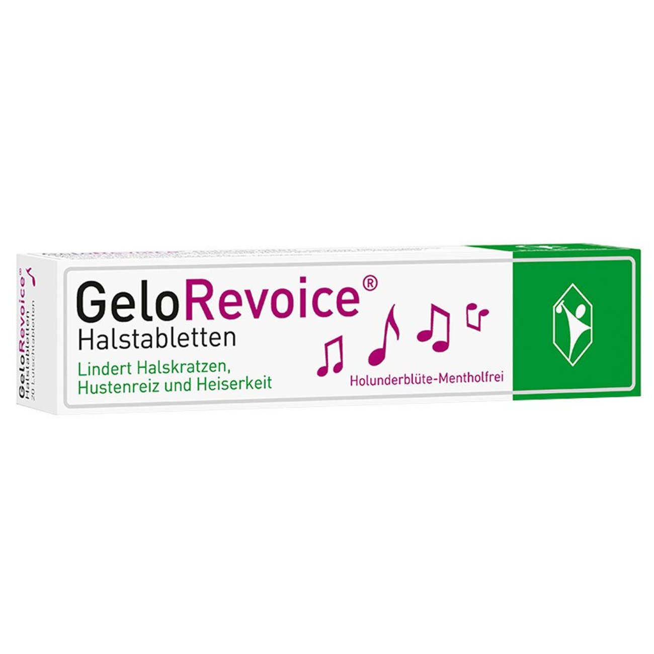 GeloRevoice - Halstabletten Holunderblüte-Mentholfrei