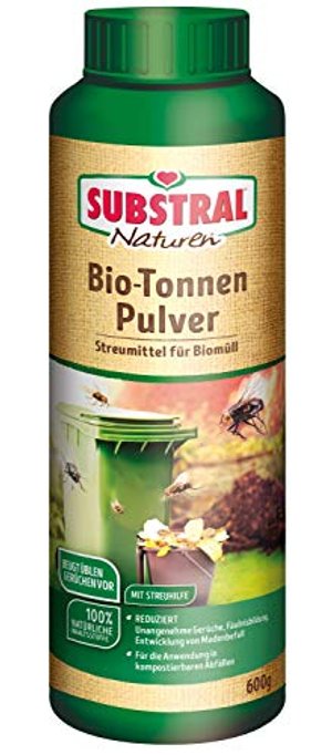 Substral Naturen Biotonnenpulver gegen Madenbefall, 600g Str