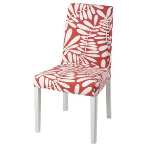 BERGMUND Stuhlbezug - rot/weiß