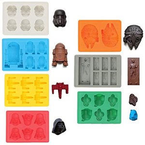 7 flexible Star-Wars Silikon-Formen