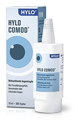 Für Erwachsene, Schwangere und Stillende sowie Kinder: HYLO COMOD Augentropfen, 10 ml Lösung