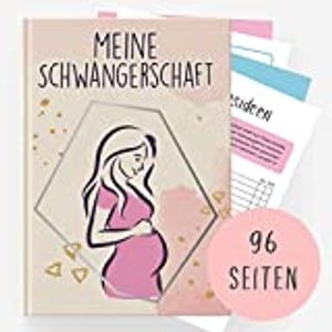 Schwangerschaftstagebuch - Tagebuch für die Schwangerschaft zum selber eintragen