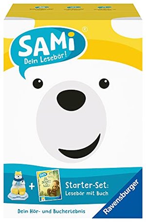 Ravensburger 00096 - SAMi, dein Lesebär, Starter-Set - Der größte Schatz der Welt, für Kinder ab 3 J