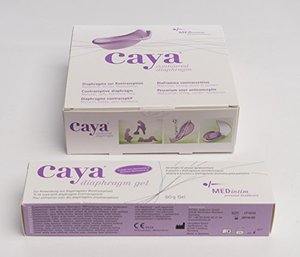 Caya Diaphragma Set - inklusive 1x Caya Diaphragma Gel 60ml